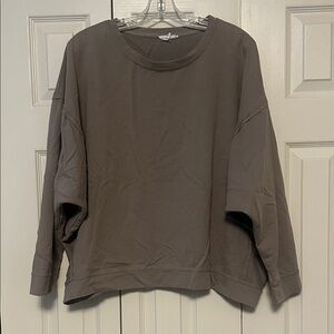 Oversized Khaki Sweatshirt